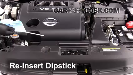 Oil & Filter Change Nissan Altima (2013-2018) - 2016 Nissan Altima SL 3